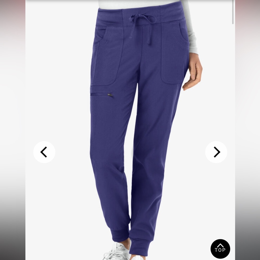 heartsoul Break on Through Women’s Jogger Scrub Pants- 6 pocket